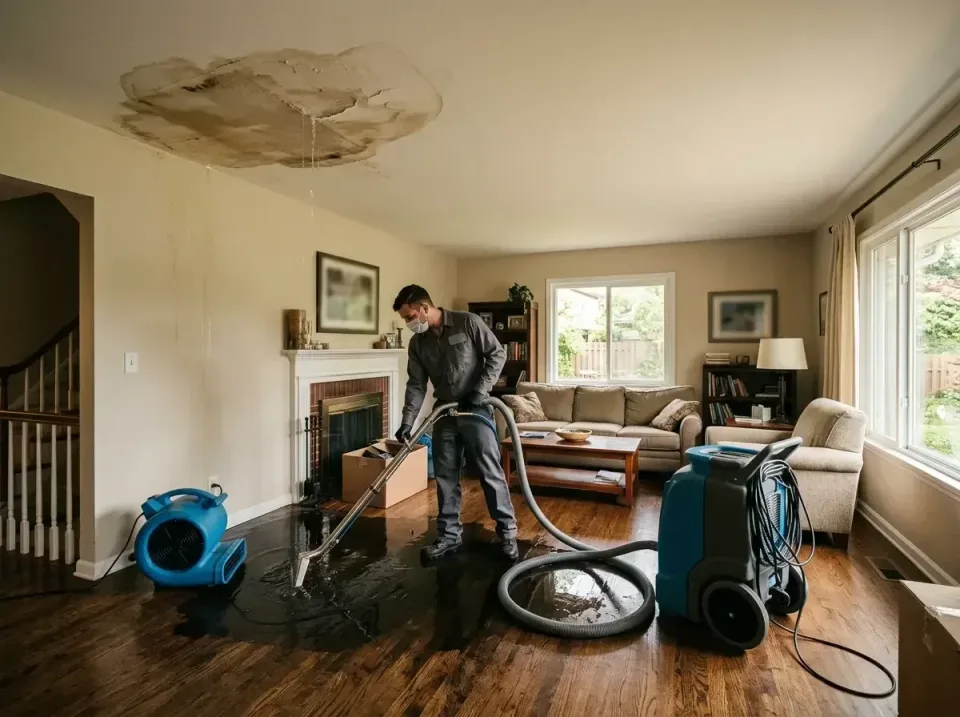 attic-pipe-burst-ceiling-drip-008 — frequently asked questions, Water Damage Restoration & Carpet Care in Marshalltown, IA